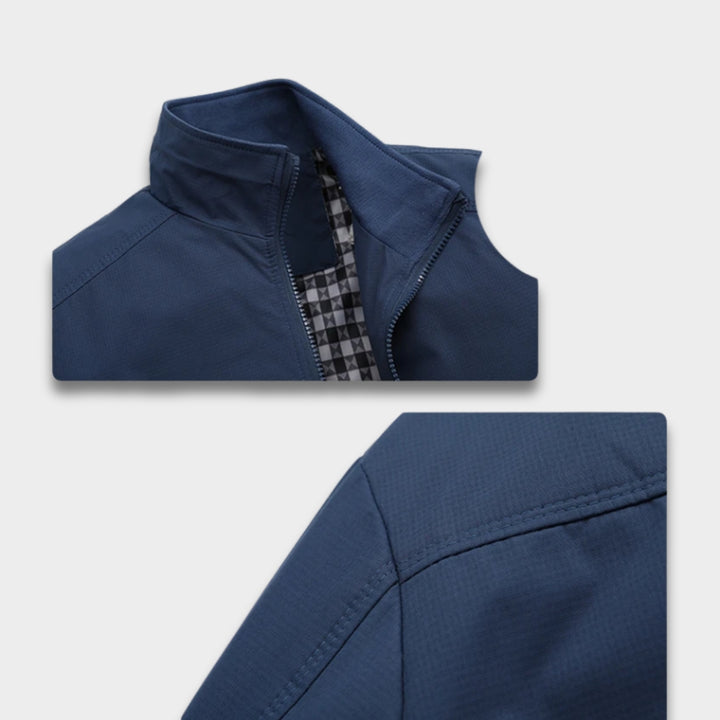 Men's Bomber Jacket Zip-Up Casual