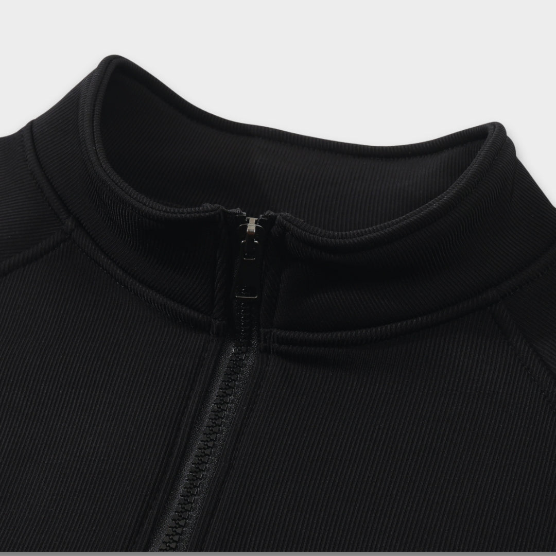 Men's Half-Zip Mock Neck Sweater