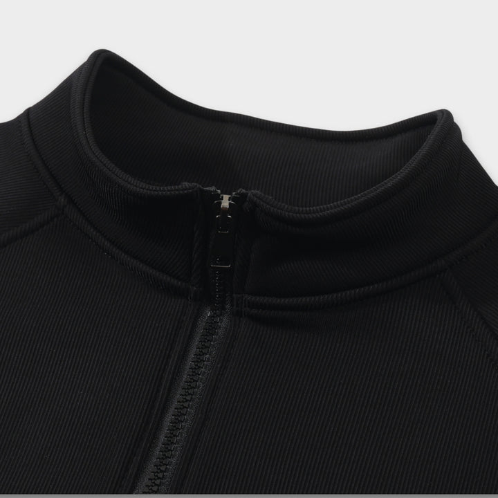 Men's Half-Zip Mock Neck Sweater