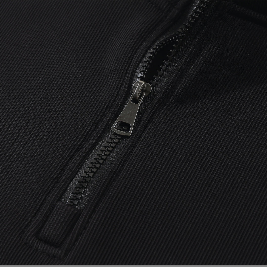 Men's Half-Zip Mock Neck Sweater