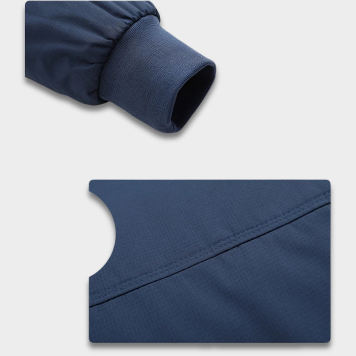 Men's Bomber Jacket Zip-Up Casual